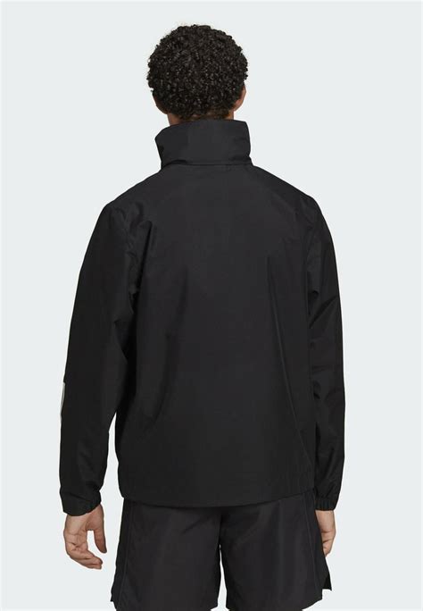 soft shell jacke von adidas in schwarz|adidas Sportswear Regenjacke / wasserabweisende Jacke.